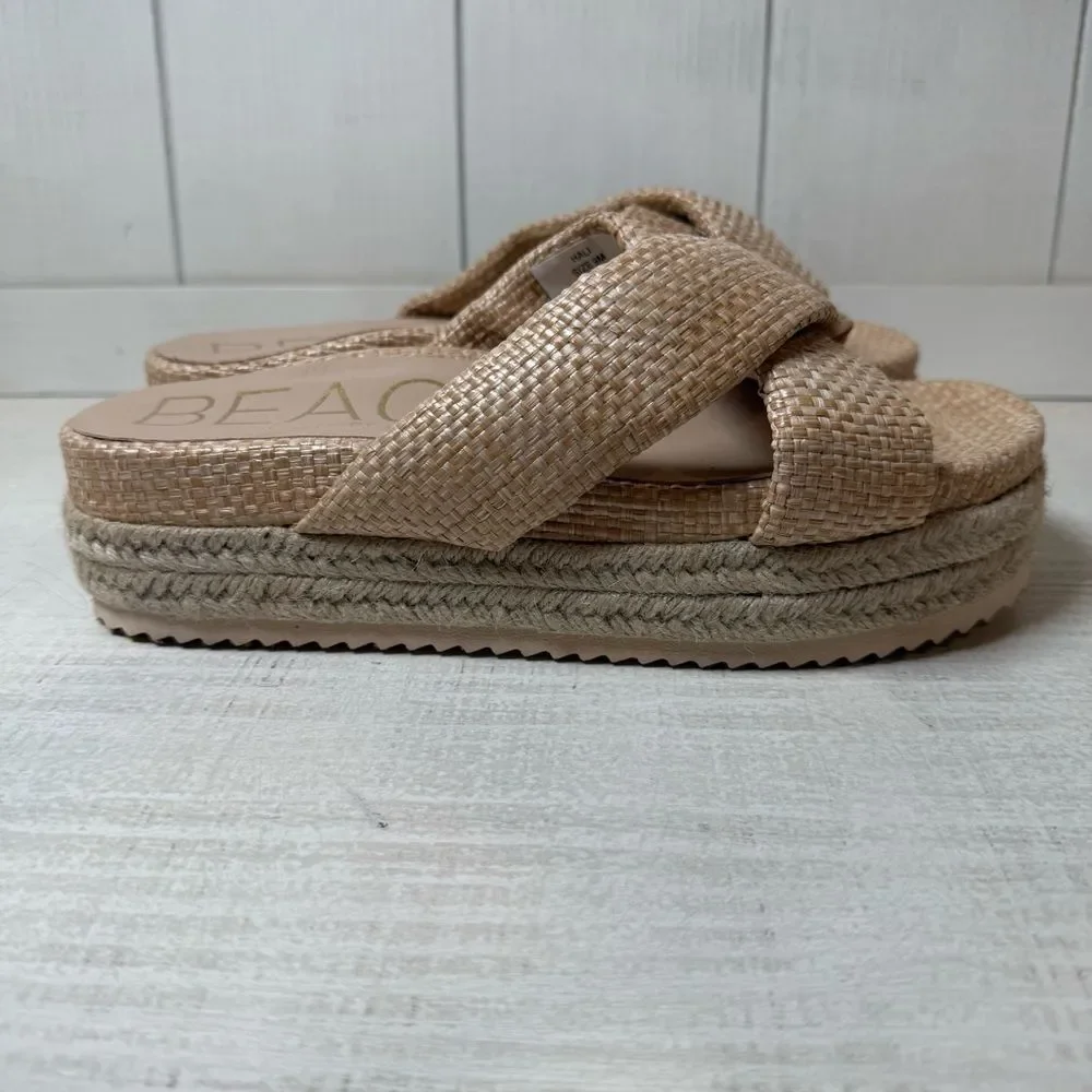Beach by Matisse Hali Platform Sandals Size 9